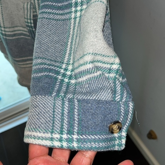 MEMBERS MARK WOMEN'S SHACKET HEAVY SHIRT WOOL BLEND COAT SZ MEDIUM CLOTHING - Picture 5 of 7